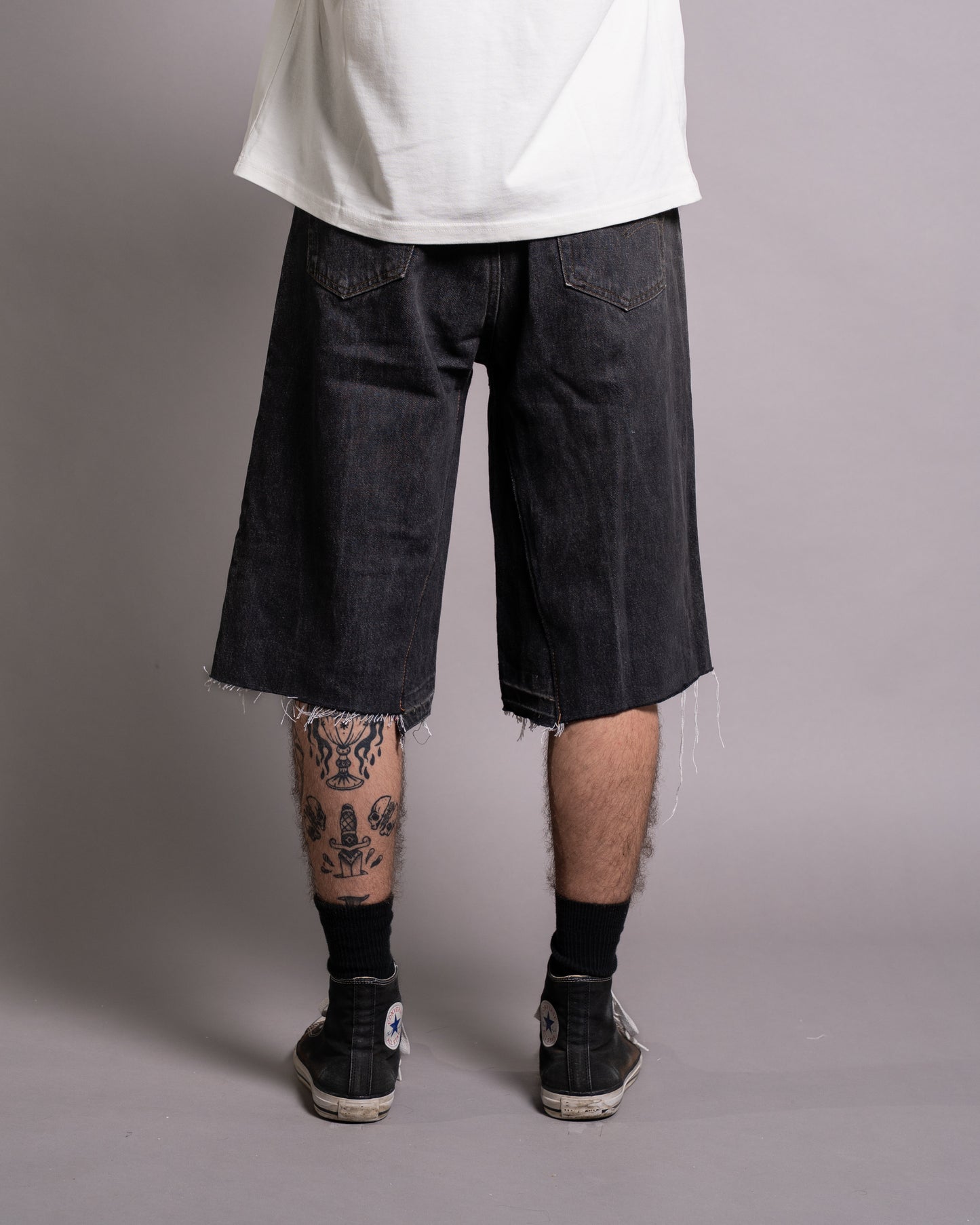 ARCHED WIDE JORTS 17 (W30)