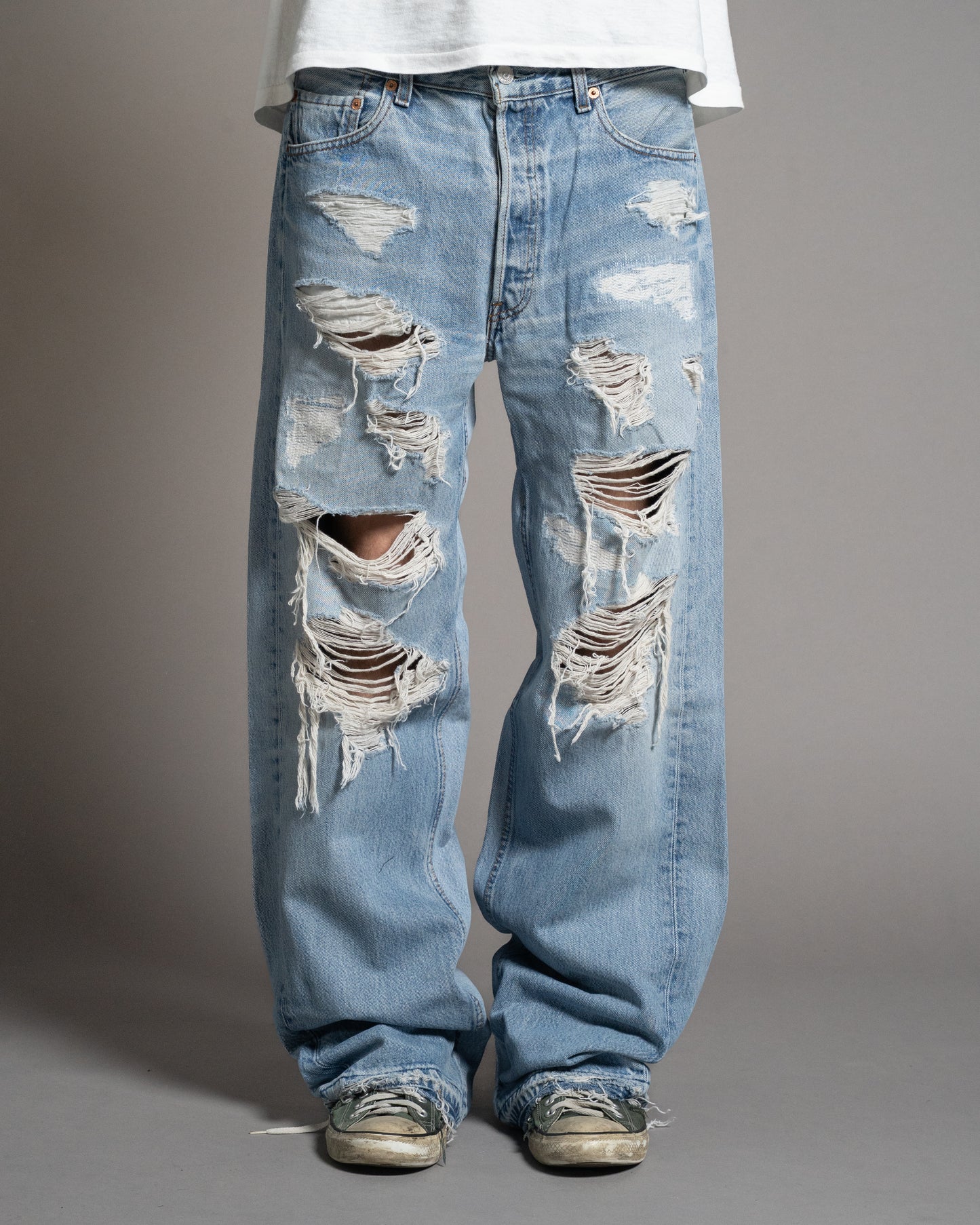 DESTROYED WIDE DENIM 04 (32x32)
